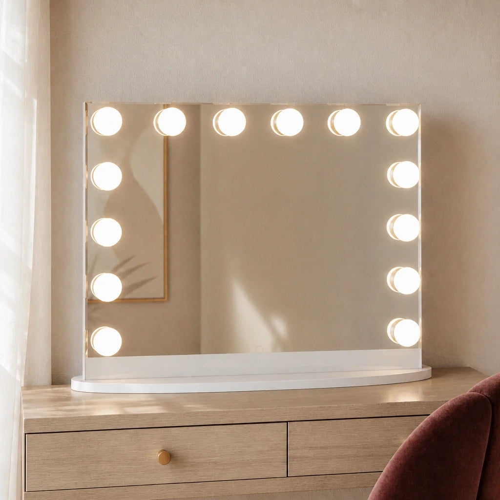 Miroir maquillage Anastasia - blanc